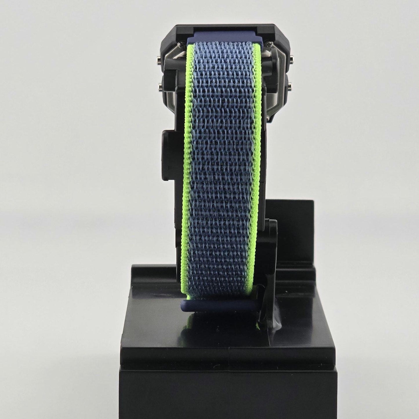 Casio LF20W-8A Modified | POP Ocean Mist | Blue and Green Nylon Loop Strap | Retro Style Watch Gift