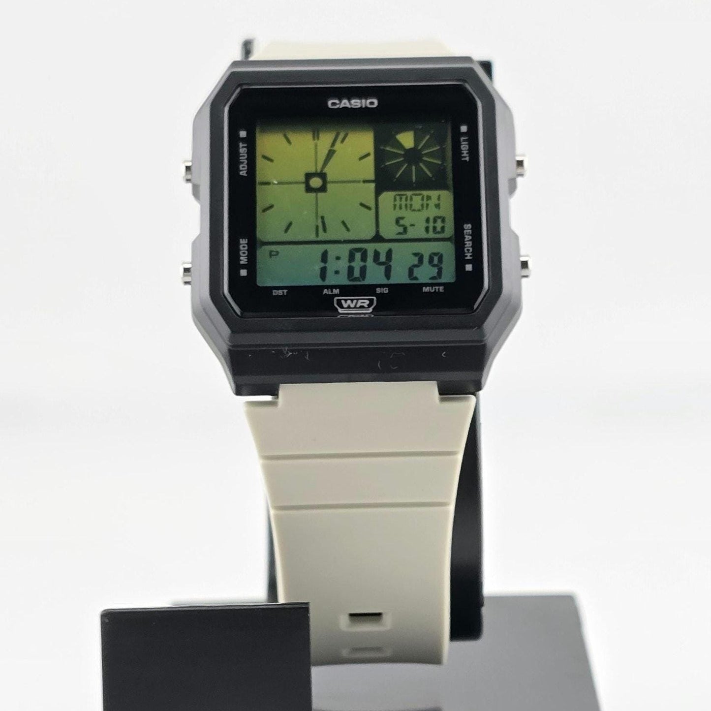 Casio LF20W-8A Modified | POP Ocean Mist | Beige Sports Band | Retro Style Watch Gift